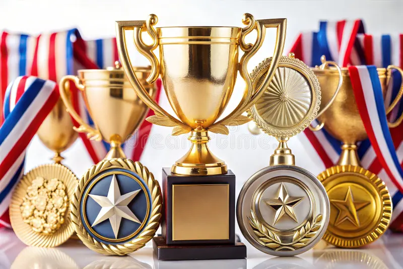 Premium sports trophies and championship awards for all athletic achievements.